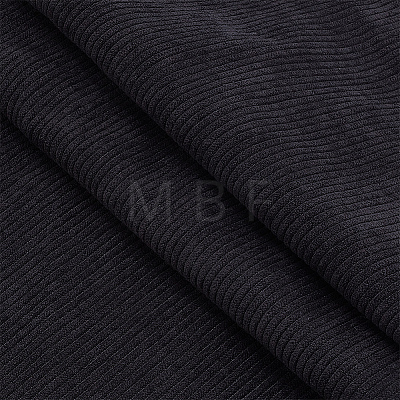 Corduroy Kintted Rib Fabric DIY-WH0491-68C-1