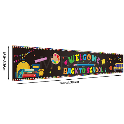 Polyester Hanging Banners Children Birthday AJEW-WH0190-008-1