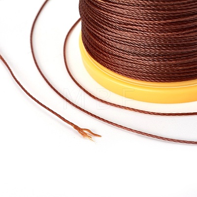 Round Waxed Polyester Cord YC-E004-0.65mm-N623-1