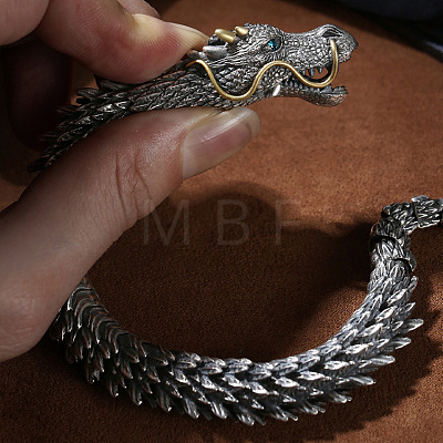 Dragon Brass Cuff Bangles for Men FS-WGEACA2-04-1