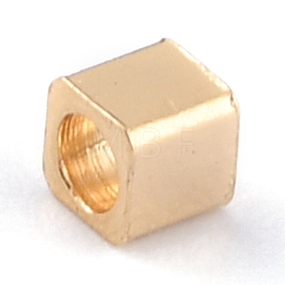 Brass Spacer Beads KK-O133-209A-G-1