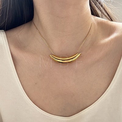 304 Stainless Steel Pendant Necklaces for Women WG936A8-01-1