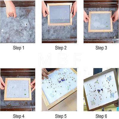 DIY Paper Crafts Handmade Material Packs. with Net and Nonwovens DIY-WH0224-29A-1