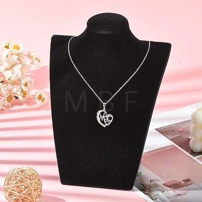 Necklace Standing Bust Displays NDIS-Q001-1-1
