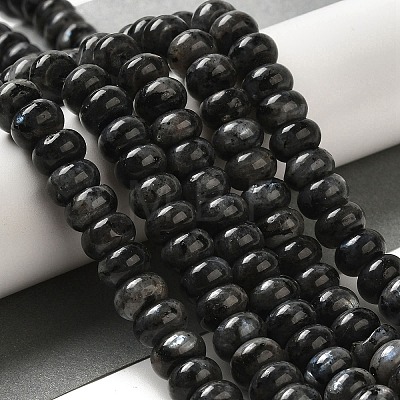 Natural Larvikite Beads Strands G-G102-C03-01-1