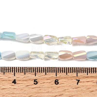 Electroplate Glass Beads EGLA-D300-01A-06-1