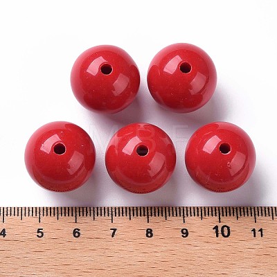 Opaque Acrylic Beads LS-X-MACR-S370-C20mm-A14-1