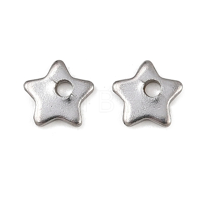 Tarnish Resistant 304 Stainless Steel Five-Pointed Star Charms Pendants STAS-Q171-03-1
