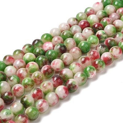 Natural Gemstone Beads Strands G-G032-10mm-06-1