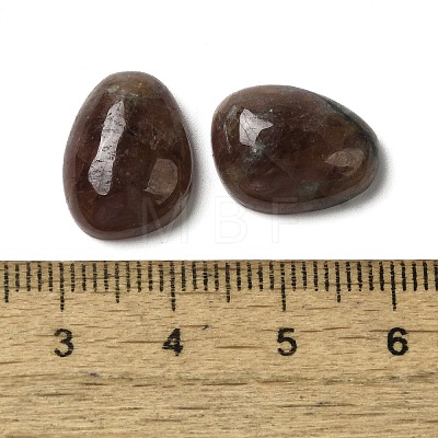 Natural Garnet Cabochons G-N343-04A-1