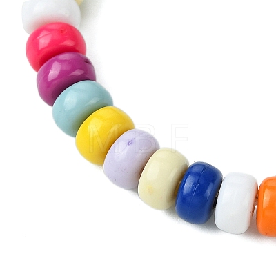 Acrylic Beads & Alloy Bookmark AJEW-JK00357-02-1