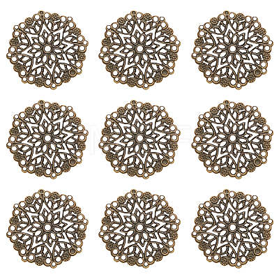 Iron Filigree Joiners Links IFIN-TAC001-01AB-1