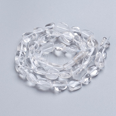 Natural Quartz Crystal Beads Strands G-G841-A12-1
