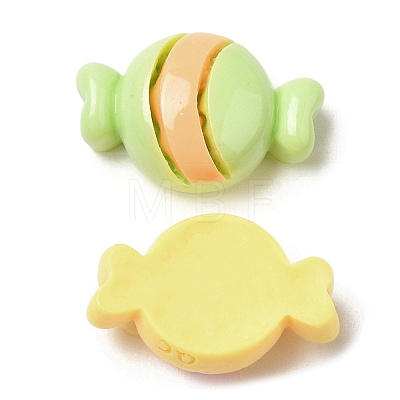 Cartoon Opaque Reisn Cabochons RESI-C039-01J-1