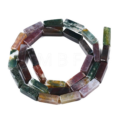 Natural Indian Agate Bead Strands X-G-R299-17-1