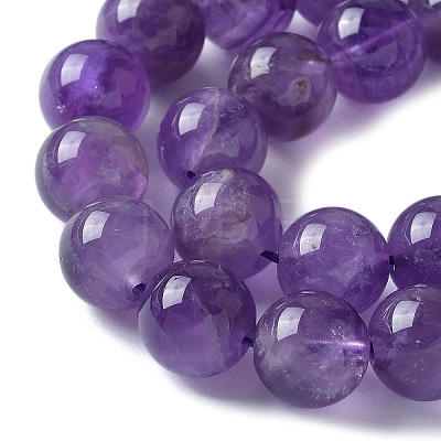 Natural Amethyst Beads Strands G-S031-1-1
