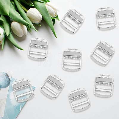 10Pcs Rectangle Alloy Buckles FIND-CY0002-23P-1