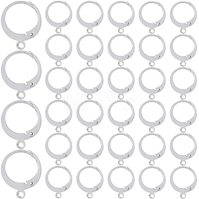 SOFPLATE 304 Stainless Steel Leverback Earring Findings STAS-SP0001-02B-1