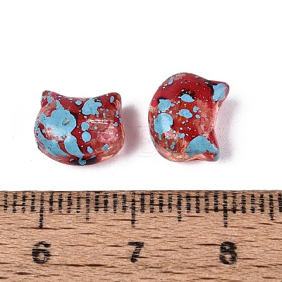 Picasso Transparent Glass Beads SEED-N012-07N-1