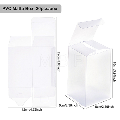 Transparent PVC Box CON-WH0076-94A-1