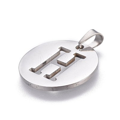 Non-Tarnish 201 Stainless Steel Pendants STAS-L221-33H-1