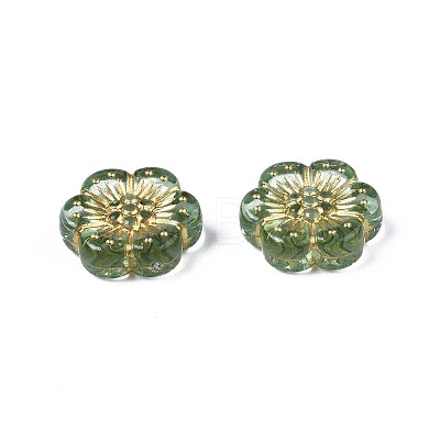 Plating Acrylic Beads PACR-N008-013C-1