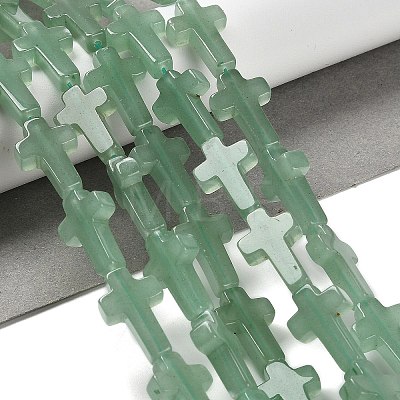 Natural Green Aventurine Beads Strands G-I337-A06-01-1