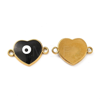 201 Stainless Steel Enamel Connector Charms STAS-P320-14G-1