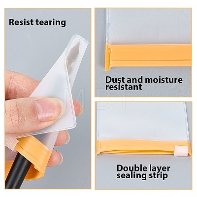 EVA 40Pcs Plastic Zip-lock Bags ABAG-SP0001-18A-02-1