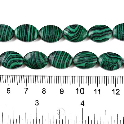 Synthetic Malachite Beads Strands G-M206-38-1