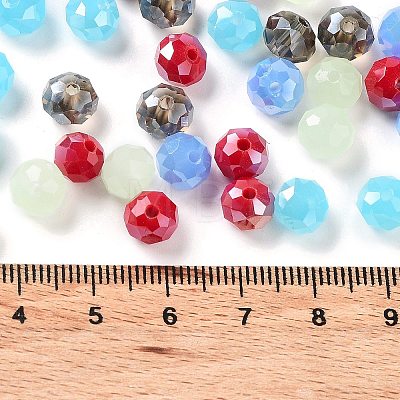 Glass Beads EGLA-A034-LM8mm-49-1