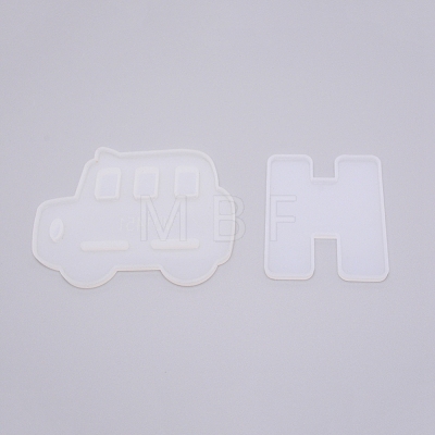 Bus Mobile Phone Holder  Silicone Molds DIY-TAC0007-93-1