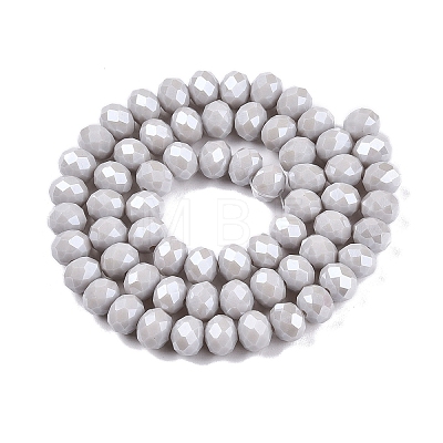 Electroplate Glass Beads Strands LS-EGLA-A044-P8mm-A19-1