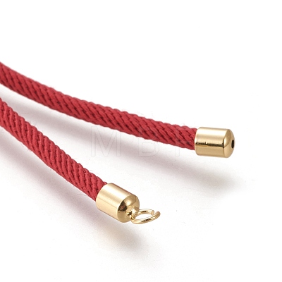 Nylon Twisted Cord Bracelet Making MAK-M025-133-1