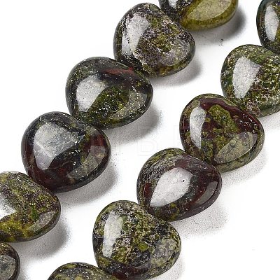 Natural Dragon Blood Beads Strands G-B022-38C-1