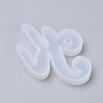 Letter DIY Silicone Molds DIY-I034-08K-1