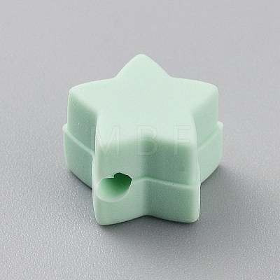 Star Silicone Focal Beads LS-SIL-TAC0008-08M-1