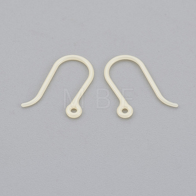 Resin Earring Hooks RESI-J021-10C-1