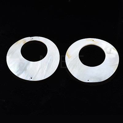 Freshwater Shell Connector Charms SHEL-S276-161-1