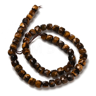 Natural Tiger Eye Beads Strands G-H078-C02-01-1