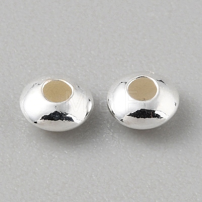 925 Sterling Silver Spacer Beads STER-WH0015-01B-S-1