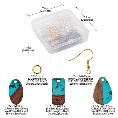 DIY Earring Making Kit DIY-FS0005-11-1