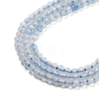 Natural Aquamarine Beads Strands G-F759-03-1