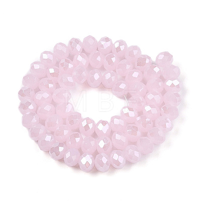 Electroplate Glass Beads Strands LS-EGLA-A044-J8mm-A02-1