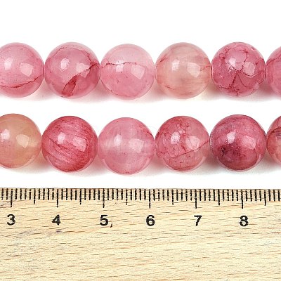 Natural Green Jade Graduated Beads Strands GG-CBA2AE1-A06-F-1