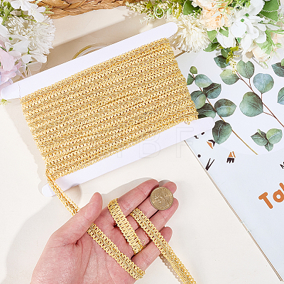 20 Yards Polyester Braided Lace Ribbon OCOR-DR0001-29A-1