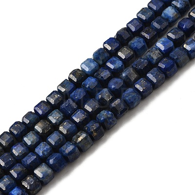 Natural Lapis Lazuli Beads Strands G-F797-A11-01-1