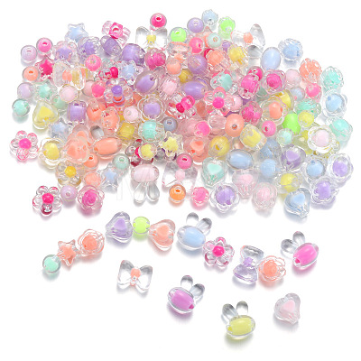 Tansparent Acrylic Beads PW-WGFE21F-01-1