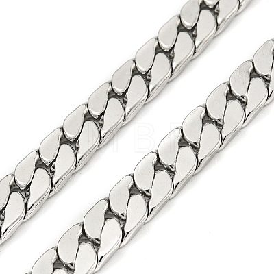 304 Stainless Steel Chain Necklaces NJEW-P295-06P-1