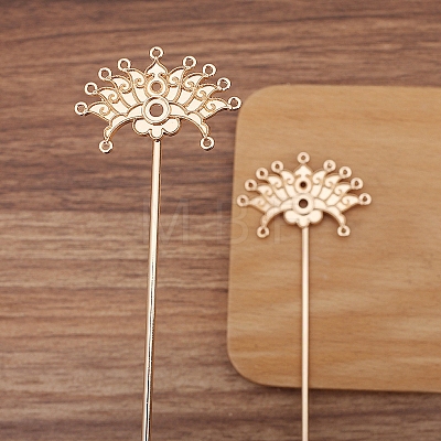 Alloy Enamel Hair Stick Finding PW-WG8155A-04-1